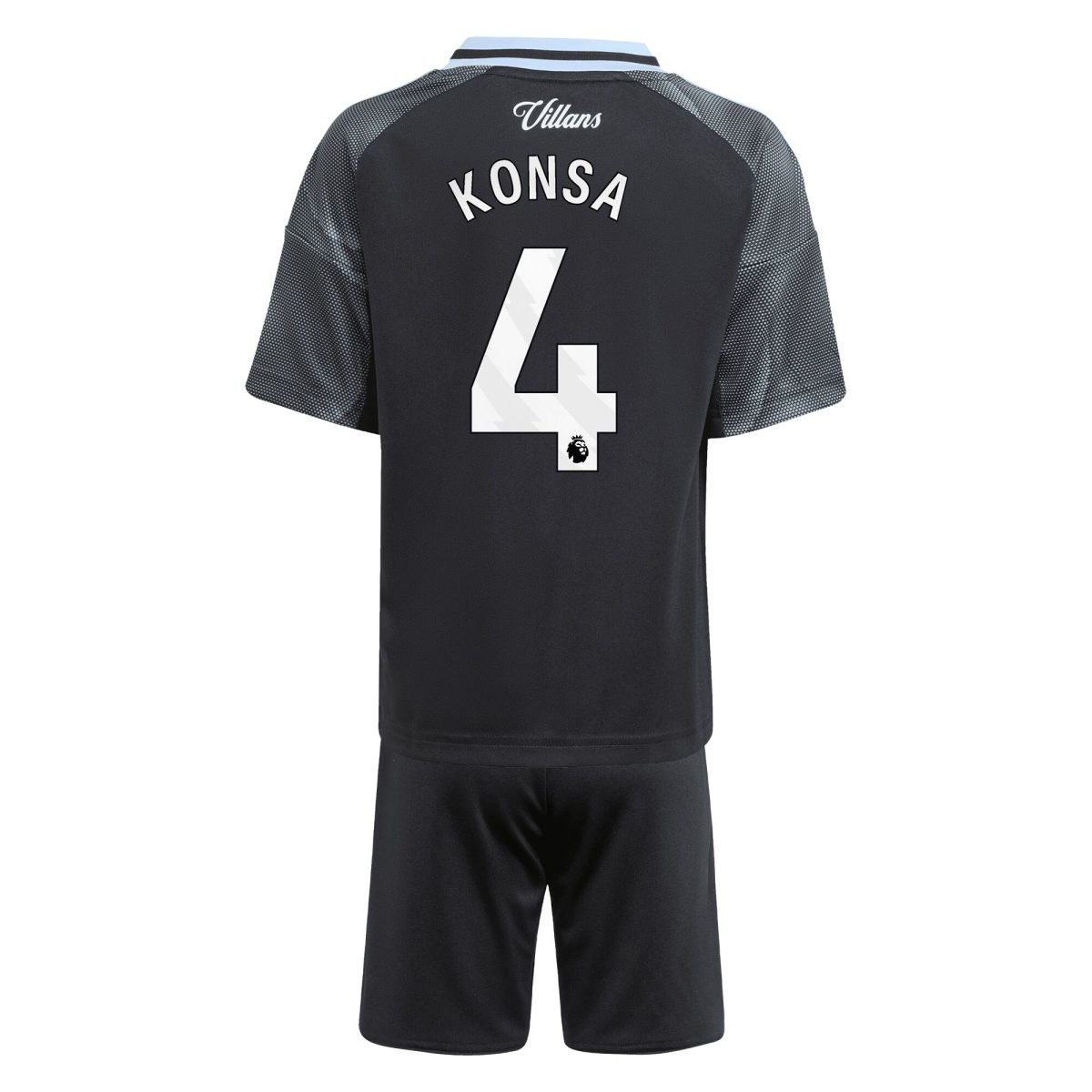 aston villa adidas away mini kit 2025-26 with konsa 4 printing Collection | AVFC Fan Shop Official Jerseys and Shirts