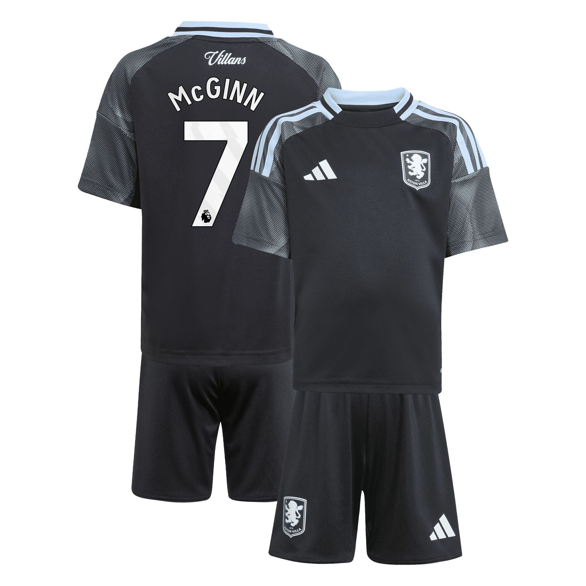 aston villa adidas away mini kit 2025-26 with mcginn 7 printing Collection | AVFC Fan Shop Official Jerseys and Shirts