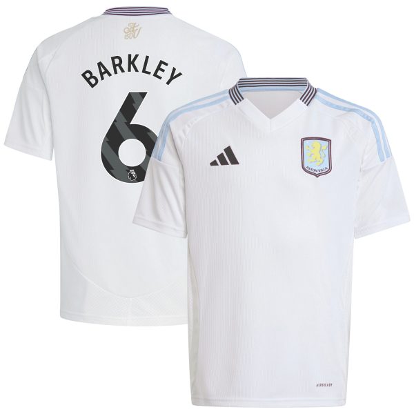 aston villa adidas away shirt 2024-25 – kids with barkley 6 printing Collection | AVFC Fan Shop Official Jerseys and Shirts