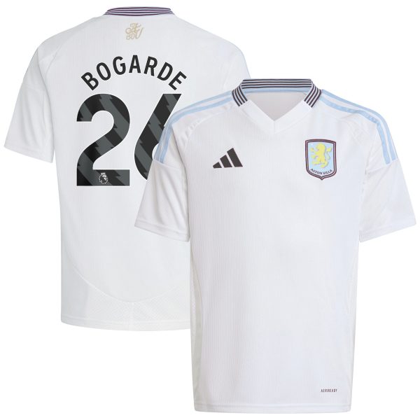aston villa adidas away shirt 2024-25 – kids with bogarde 26 printing Collection | AVFC Fan Shop Official Jerseys and Shirts