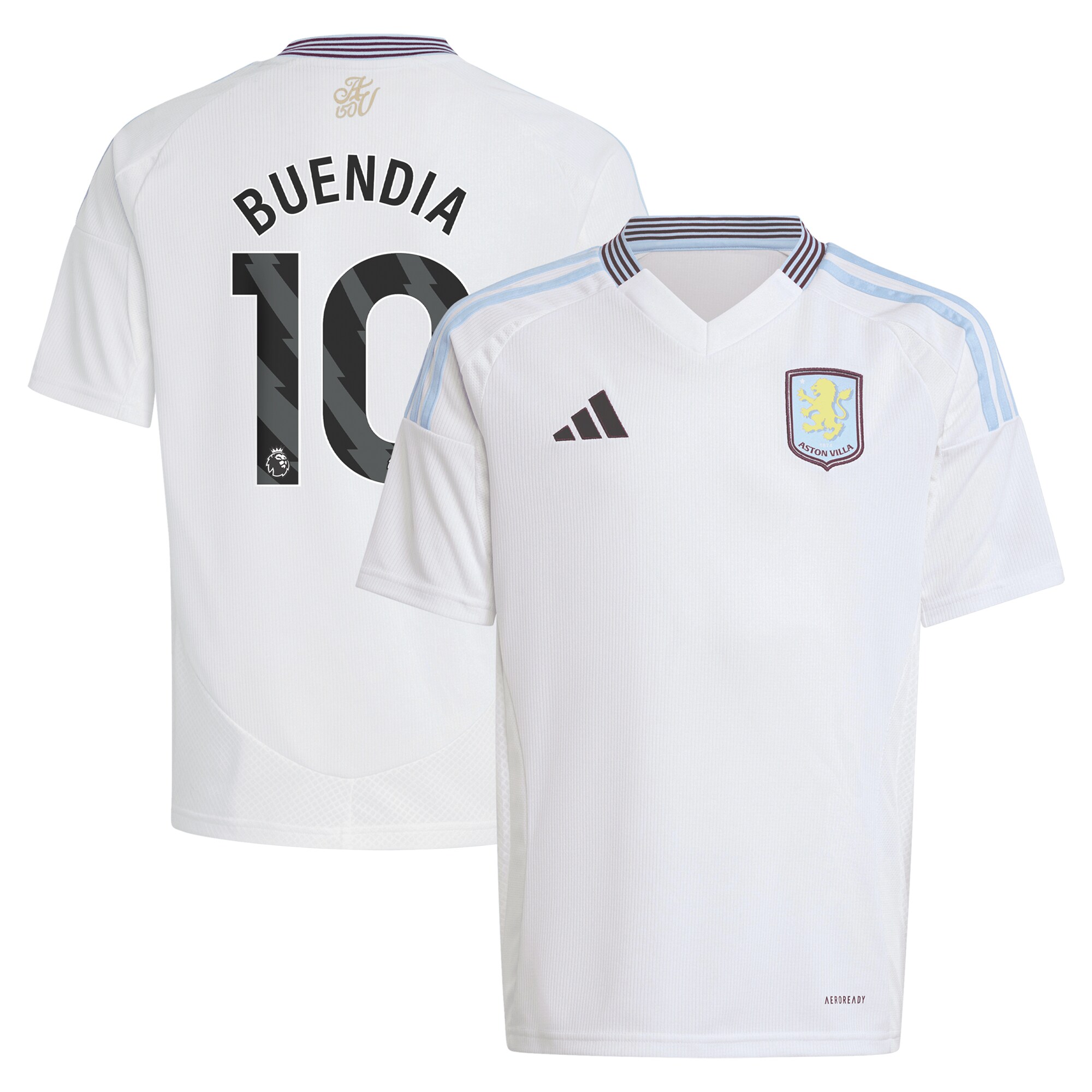 aston villa adidas away shirt 2024-25 – kids with buendia 10 printing Collection | AVFC Fan Shop Official Jerseys and Shirts