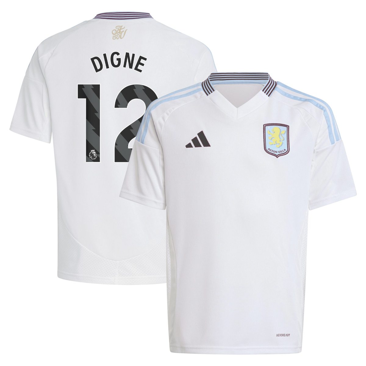 aston villa adidas away shirt 2024-25 – kids with digne 12 printing Collection | AVFC Fan Shop Official Jerseys and Shirts
