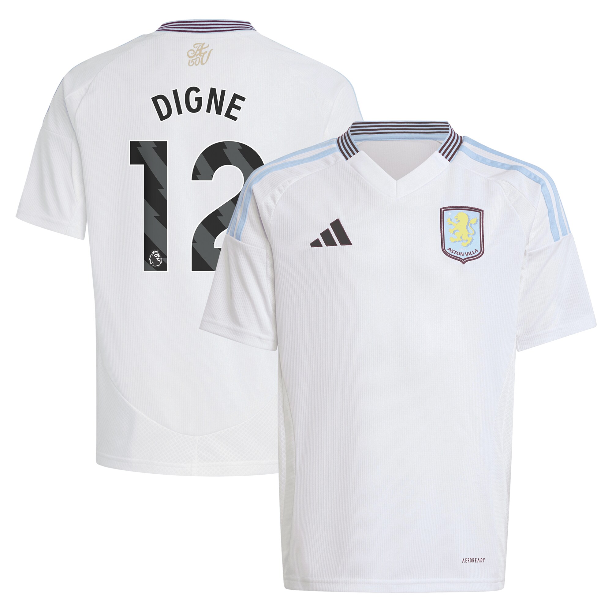 aston villa adidas away shirt 2024-25 – kids with digne 12 printing Collection | AVFC Fan Shop Official Jerseys and Shirts