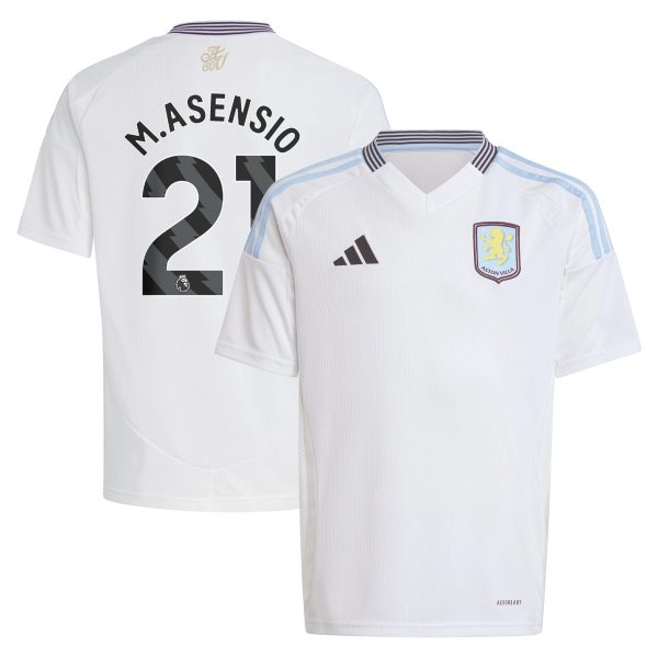 aston villa adidas away shirt 2024-25 – kids with m.asensio 21 printing Collection | AVFC Fan Shop Official Jerseys and Shirts
