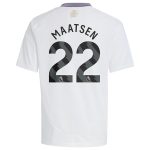aston villa adidas away shirt 2024-25 – kids with maatsen 22 printing Collection | AVFC Fan Shop Official Jerseys and Shirts