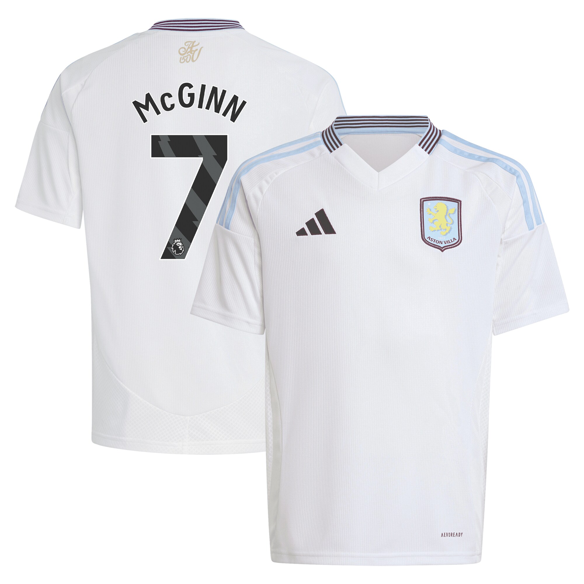 aston villa adidas away shirt 2024-25 – kids with mcginn 7 printing Collection | AVFC Fan Shop Official Jerseys and Shirts