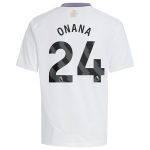 aston villa adidas away shirt 2024-25 – kids with onana 24 printing Collection | AVFC Fan Shop Official Jerseys and Shirts