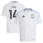 aston villa adidas away shirt 2024-25 – kids with pau 14 printing Collection | AVFC Fan Shop Official Jerseys and Shirts