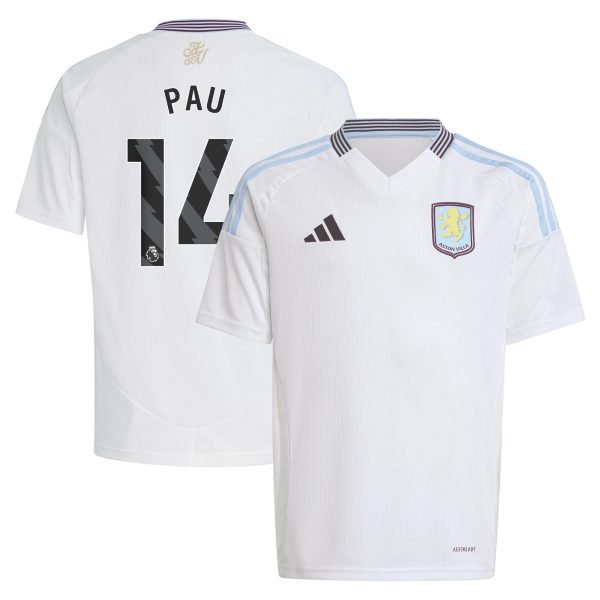 aston villa adidas away shirt 2024-25 – kids with pau 14 printing Collection | AVFC Fan Shop Official Jerseys and Shirts