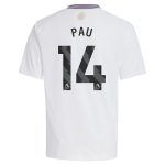 aston villa adidas away shirt 2024-25 – kids with pau 14 printing Collection | AVFC Fan Shop Official Jerseys and Shirts
