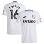 aston villa adidas away shirt 2024-25 with a.garcía 16 printing Collection | AVFC Fan Shop Official Jerseys and Shirts