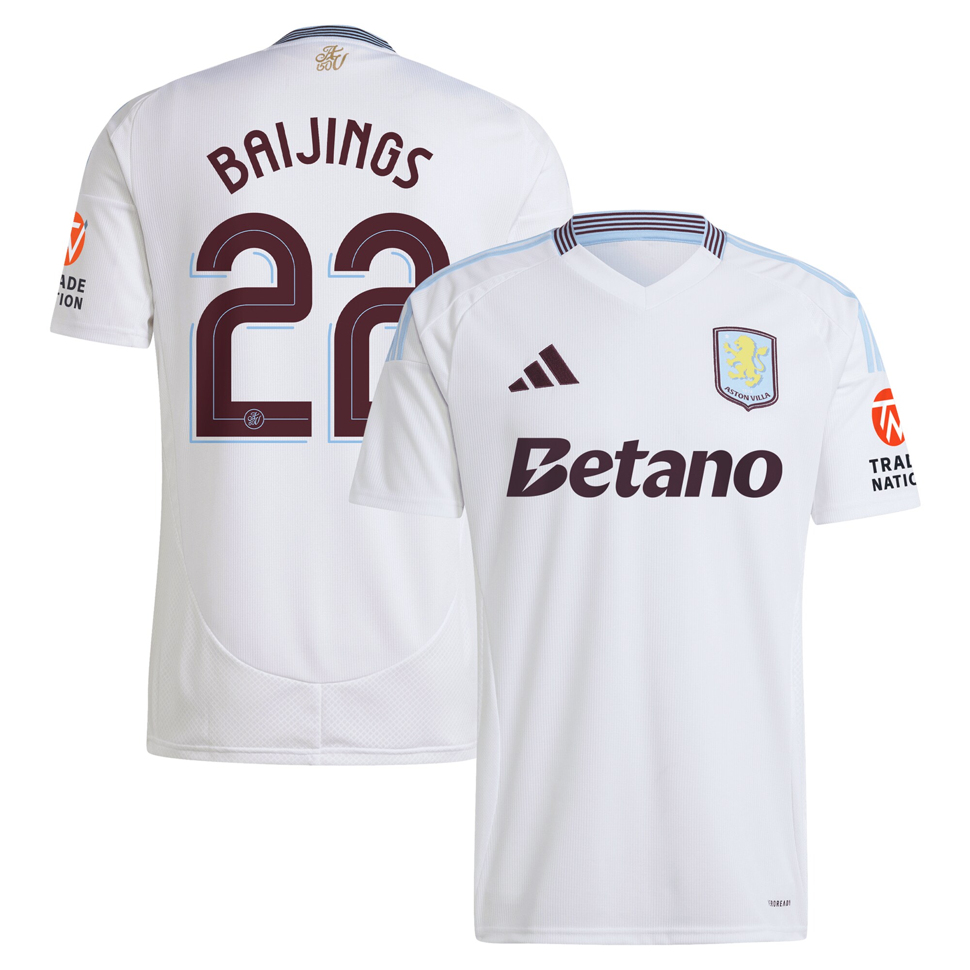 aston villa adidas away shirt 2024-25 with baijings 22 cup printing Collection | AVFC Fan Shop Official Jerseys and Shirts
