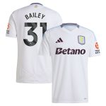 aston villa adidas away shirt 2024-25 with bailey 31 printing Collection | AVFC Fan Shop Official Jerseys and Shirts