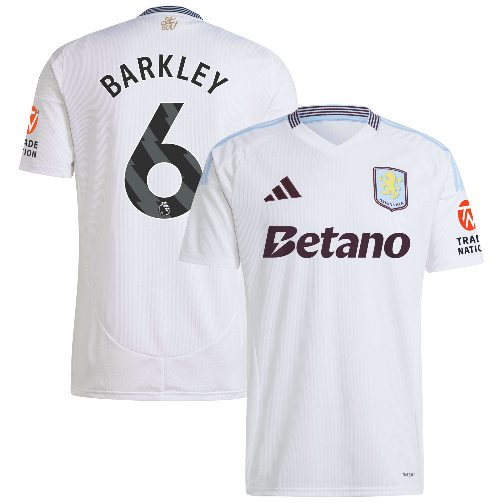 aston villa adidas away shirt 2024-25 with barkley 6 printing Collection | AVFC Fan Shop Official Jerseys and Shirts
