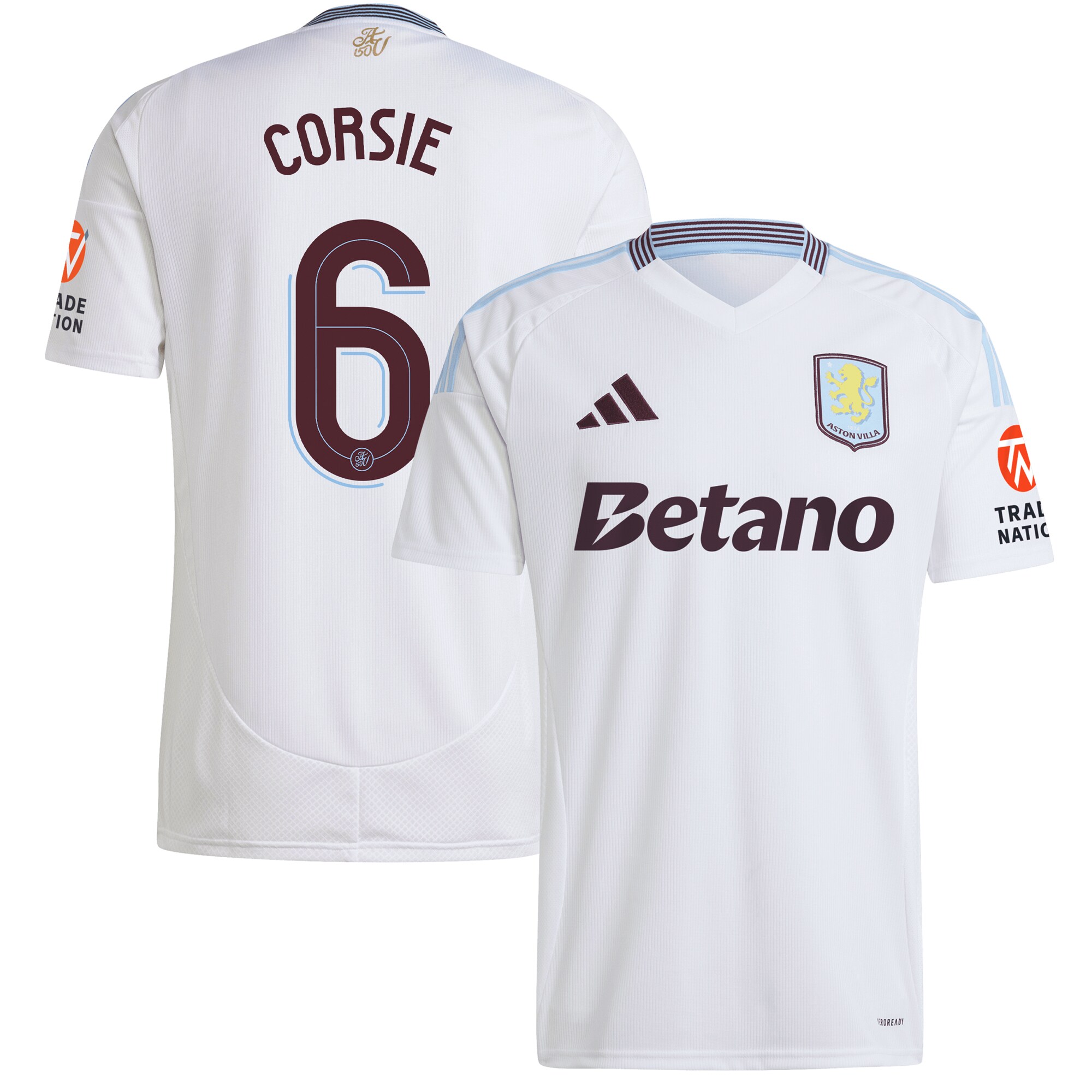 aston villa adidas away shirt 2024-25 with corsie 6 cup printing Collection | AVFC Fan Shop Official Jerseys and Shirts