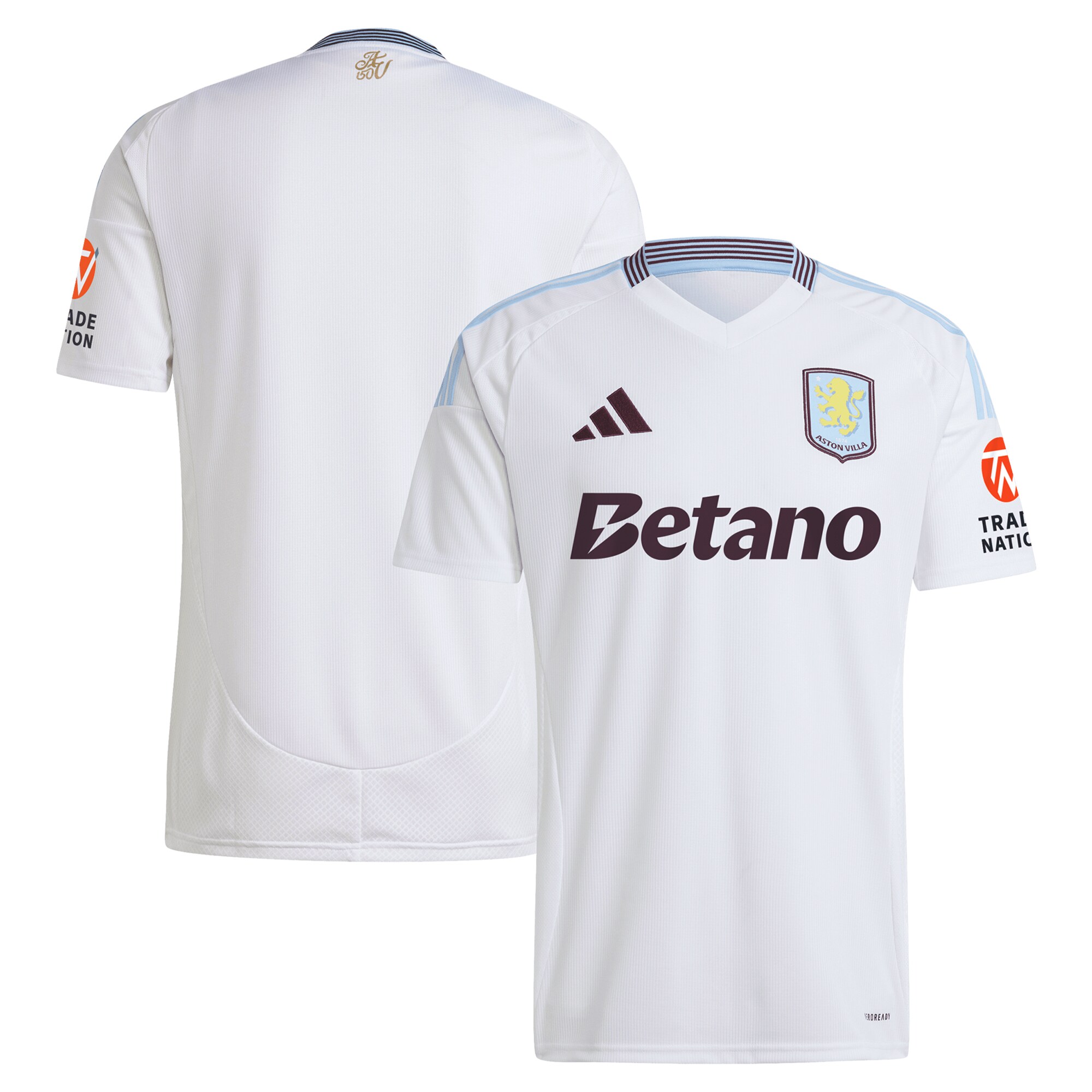aston villa adidas away shirt 2024-25 with custom printing Collection | AVFC Fan Shop Official Jerseys and Shirts