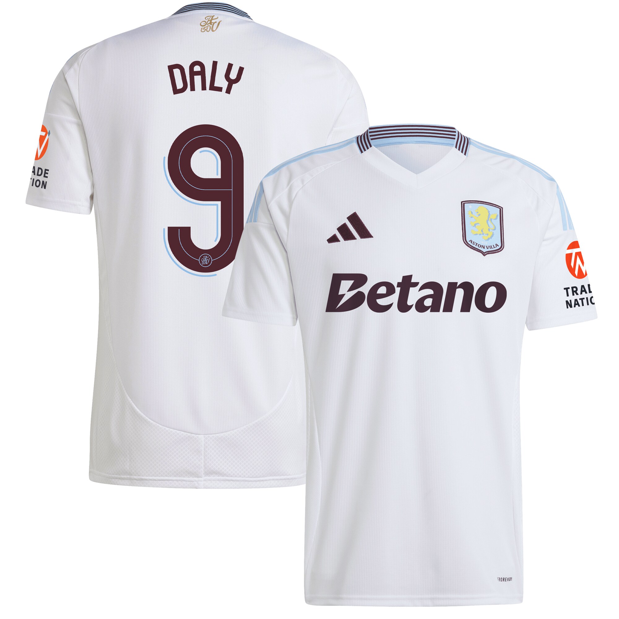 aston villa adidas away shirt 2024-25 with daly 9 cup printing Collection | AVFC Fan Shop Official Jerseys and Shirts