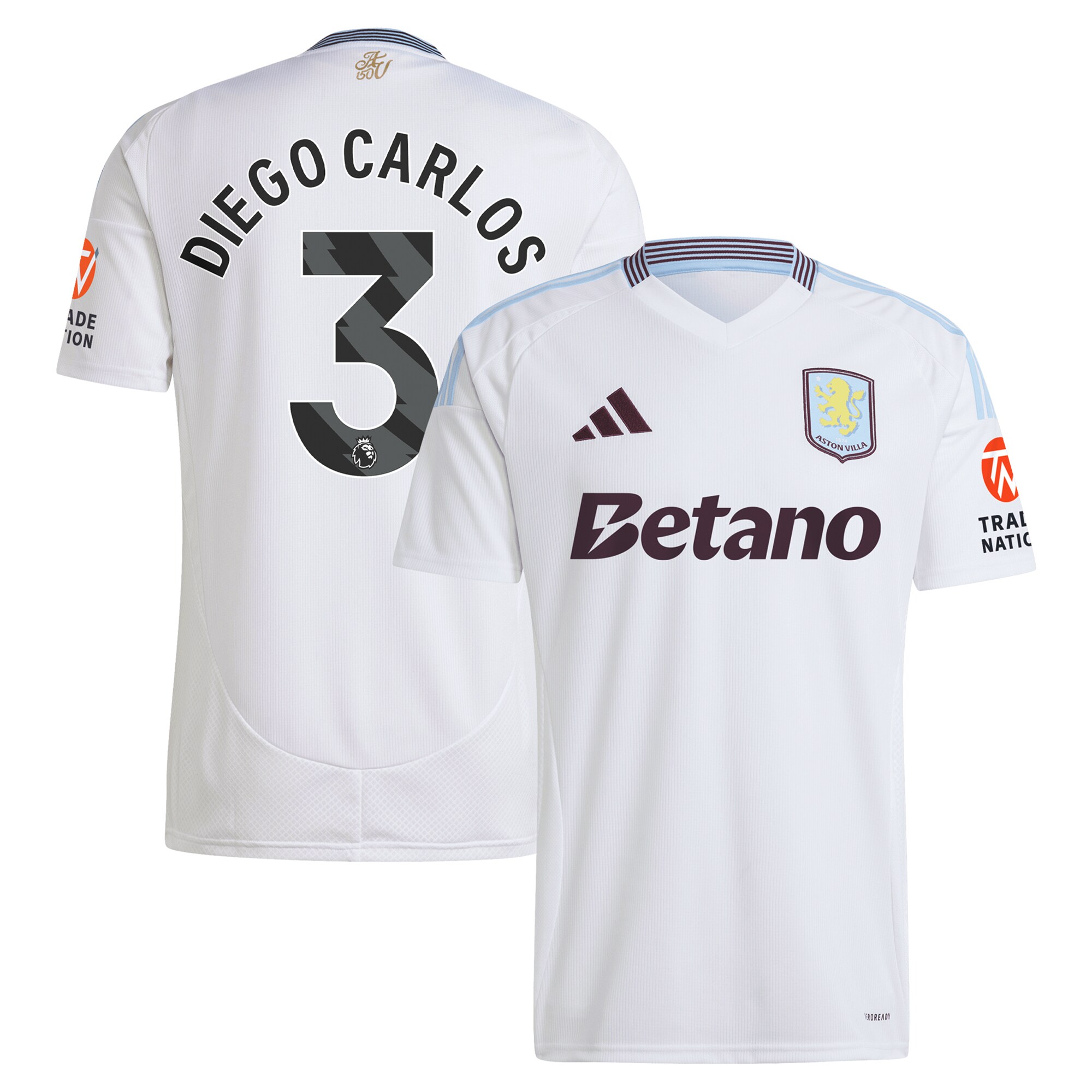 aston villa adidas away shirt 2024-25 with diego carlos 3 printing Collection | AVFC Fan Shop Official Jerseys and Shirts
