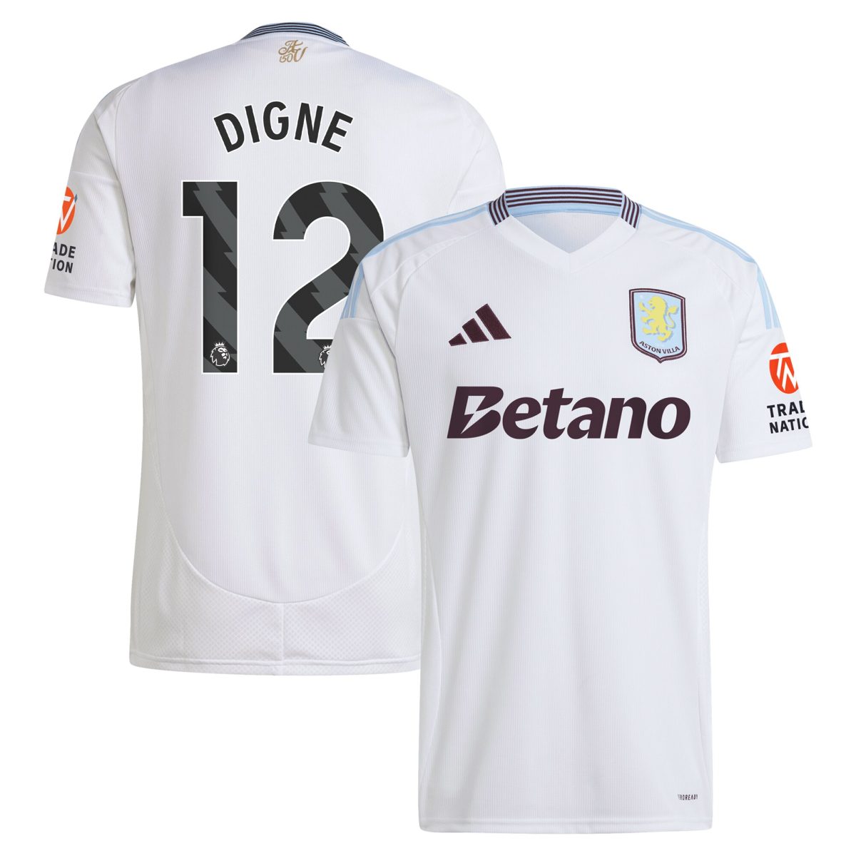 aston villa adidas away shirt 2024-25 with digne 12 printing Collection | AVFC Fan Shop Official Jerseys and Shirts