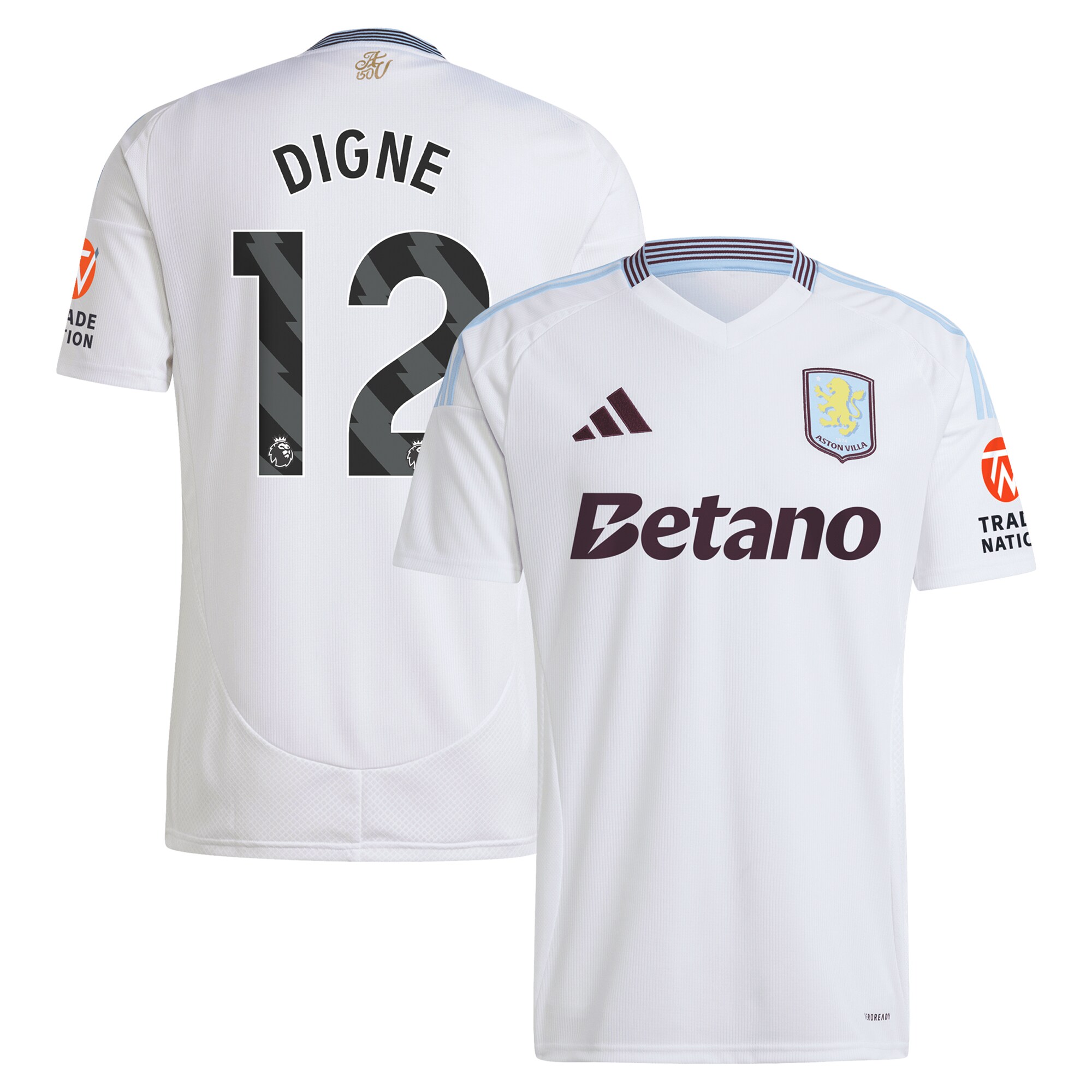 aston villa adidas away shirt 2024-25 with digne 12 printing Collection | AVFC Fan Shop Official Jerseys and Shirts