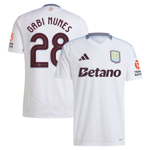 aston villa adidas away shirt 2024-25 with gabi nunes 28 cup printing Collection | AVFC Fan Shop Official Jerseys and Shirts