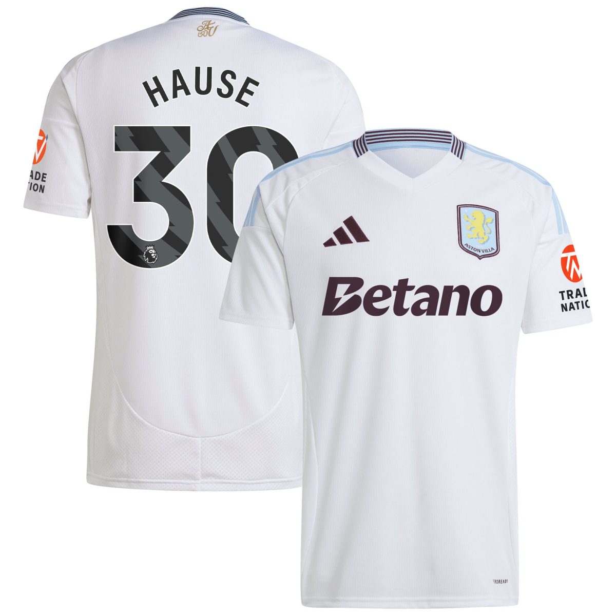 aston villa adidas away shirt 2024-25 with hause 30 printing Collection | AVFC Fan Shop Official Jerseys and Shirts