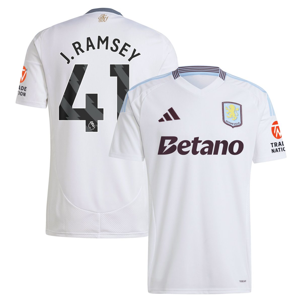 aston villa adidas away shirt 2024-25 with j. ramsey 41 printing Collection | AVFC Fan Shop Official Jerseys and Shirts