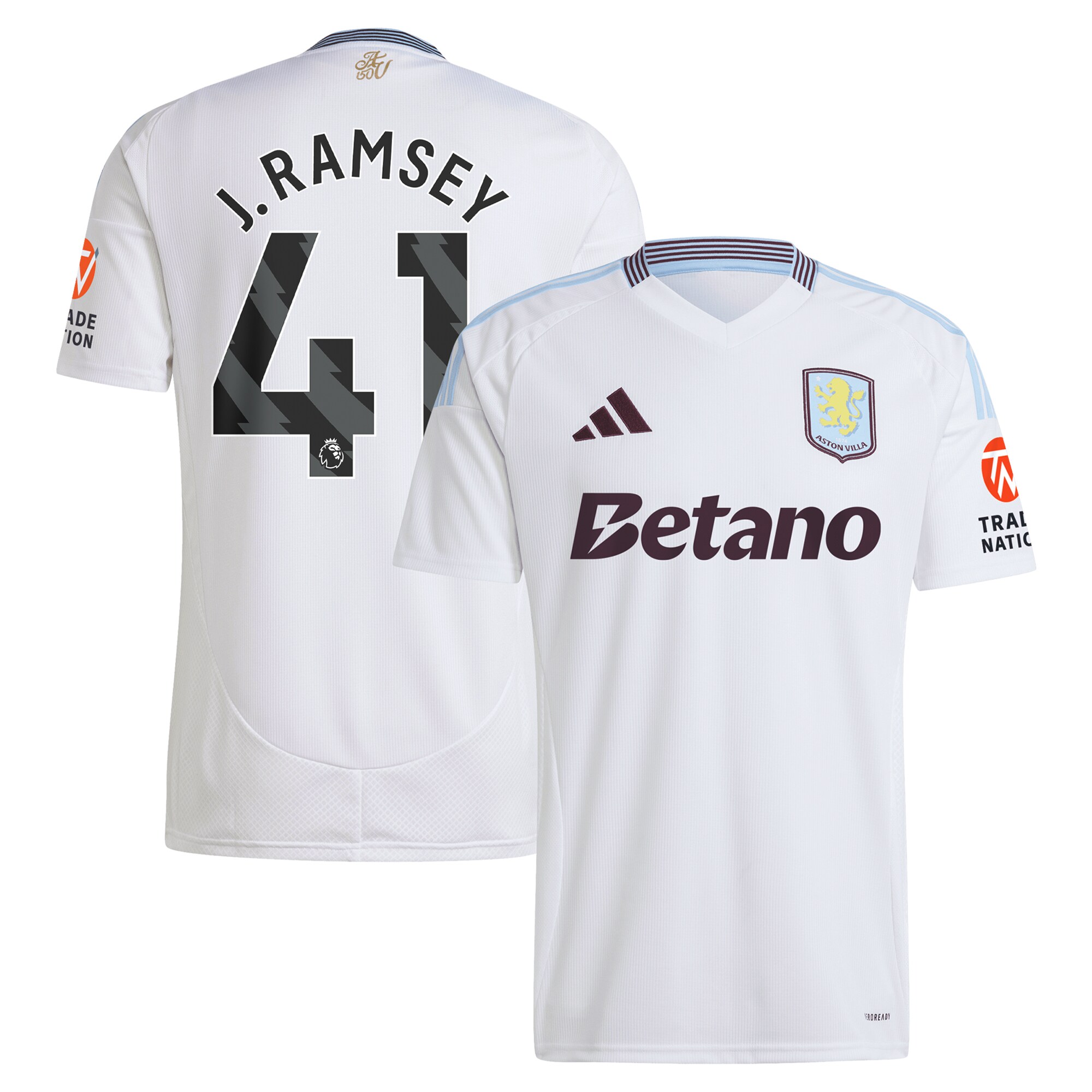 aston villa adidas away shirt 2024-25 with j. ramsey 41 printing Collection | AVFC Fan Shop Official Jerseys and Shirts