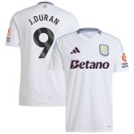 aston villa adidas away shirt 2024-25 with j.duran 9 printing Collection | AVFC Fan Shop Official Jerseys and Shirts