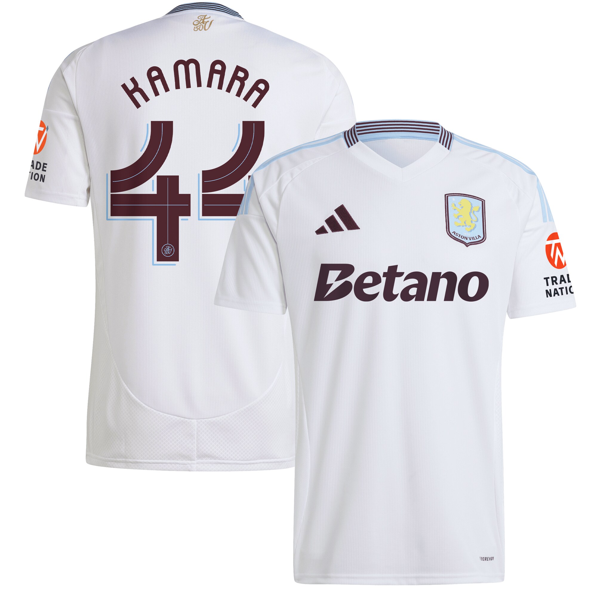 aston villa adidas away shirt 2024-25 with kamara 44 cup printing Collection | AVFC Fan Shop Official Jerseys and Shirts