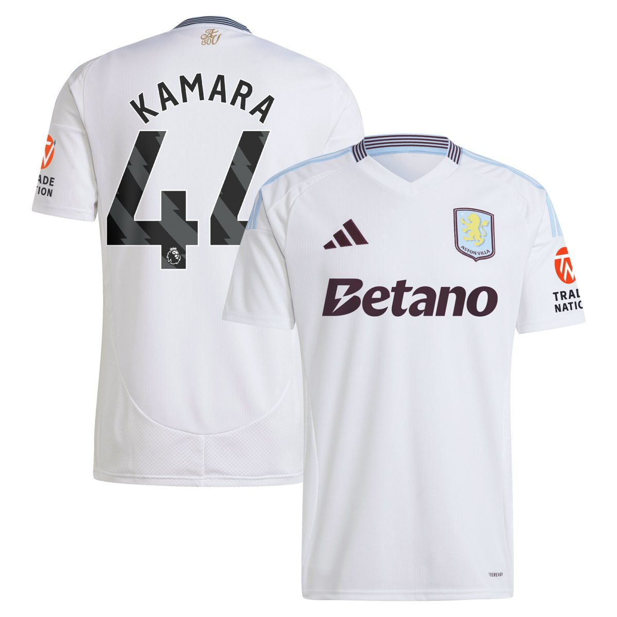 aston villa adidas away shirt 2024-25 with kamara 44 printing Collection | AVFC Fan Shop Official Jerseys and Shirts