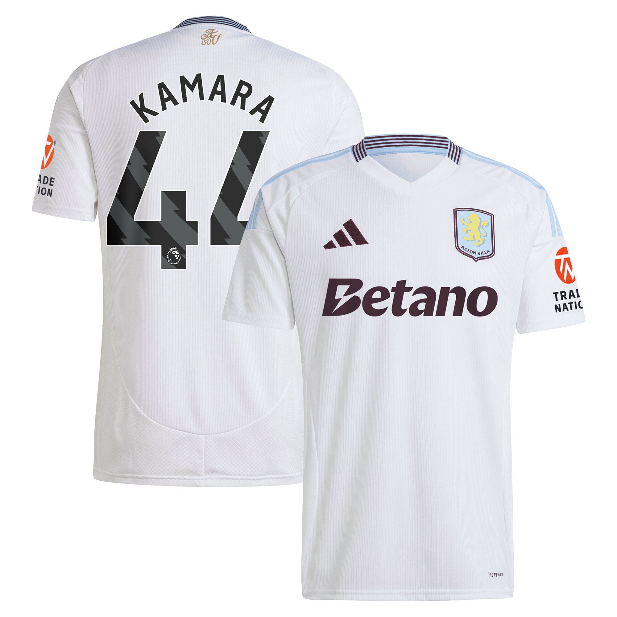 aston villa adidas away shirt 2024-25 with kamara 44 printing Collection | AVFC Fan Shop Official Jerseys and Shirts