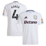 aston villa adidas away shirt 2024-25 with konsa 4 printing Collection | AVFC Fan Shop Official Jerseys and Shirts