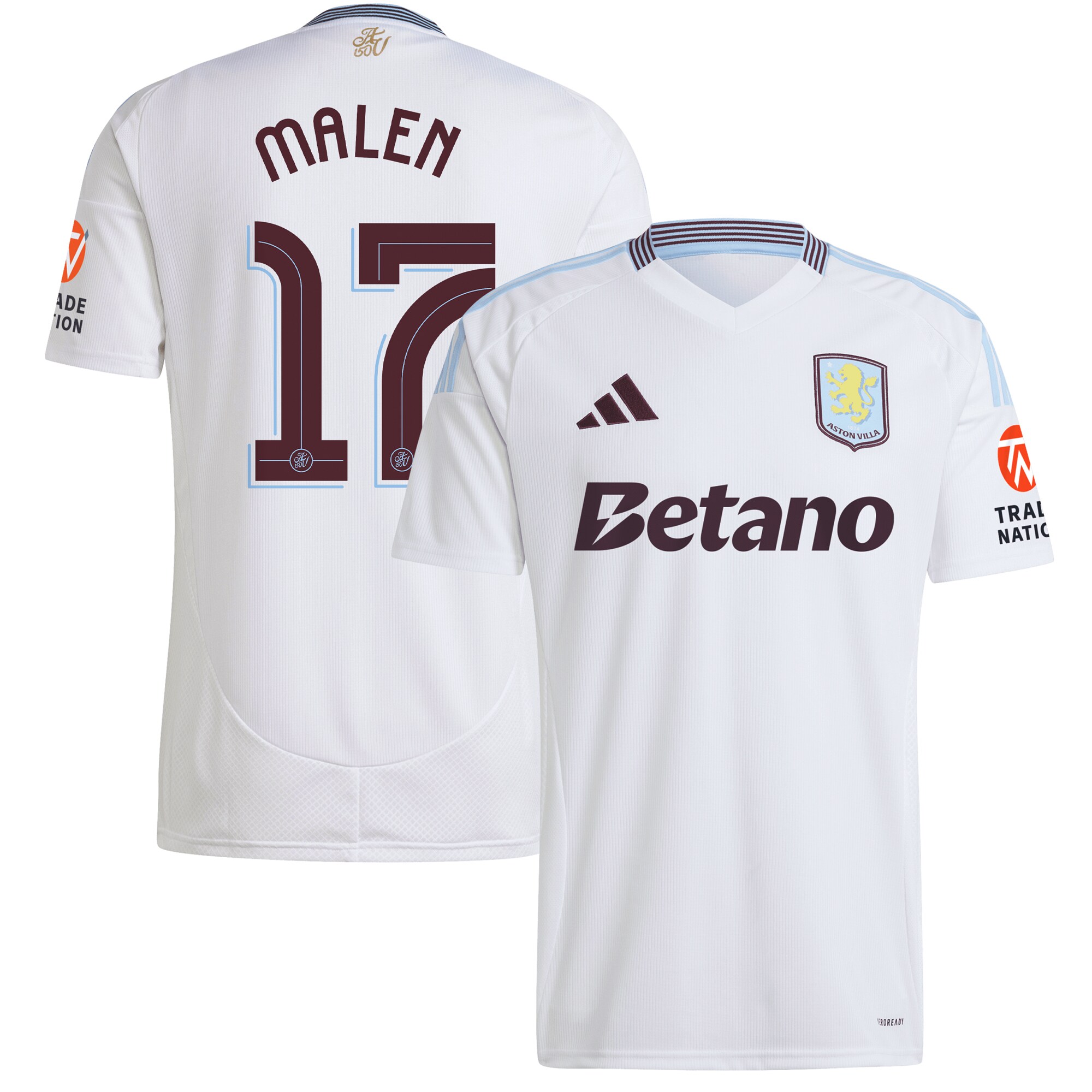 aston villa adidas away shirt 2024-25 with malen 17 cup printing Collection | AVFC Fan Shop Official Jerseys and Shirts