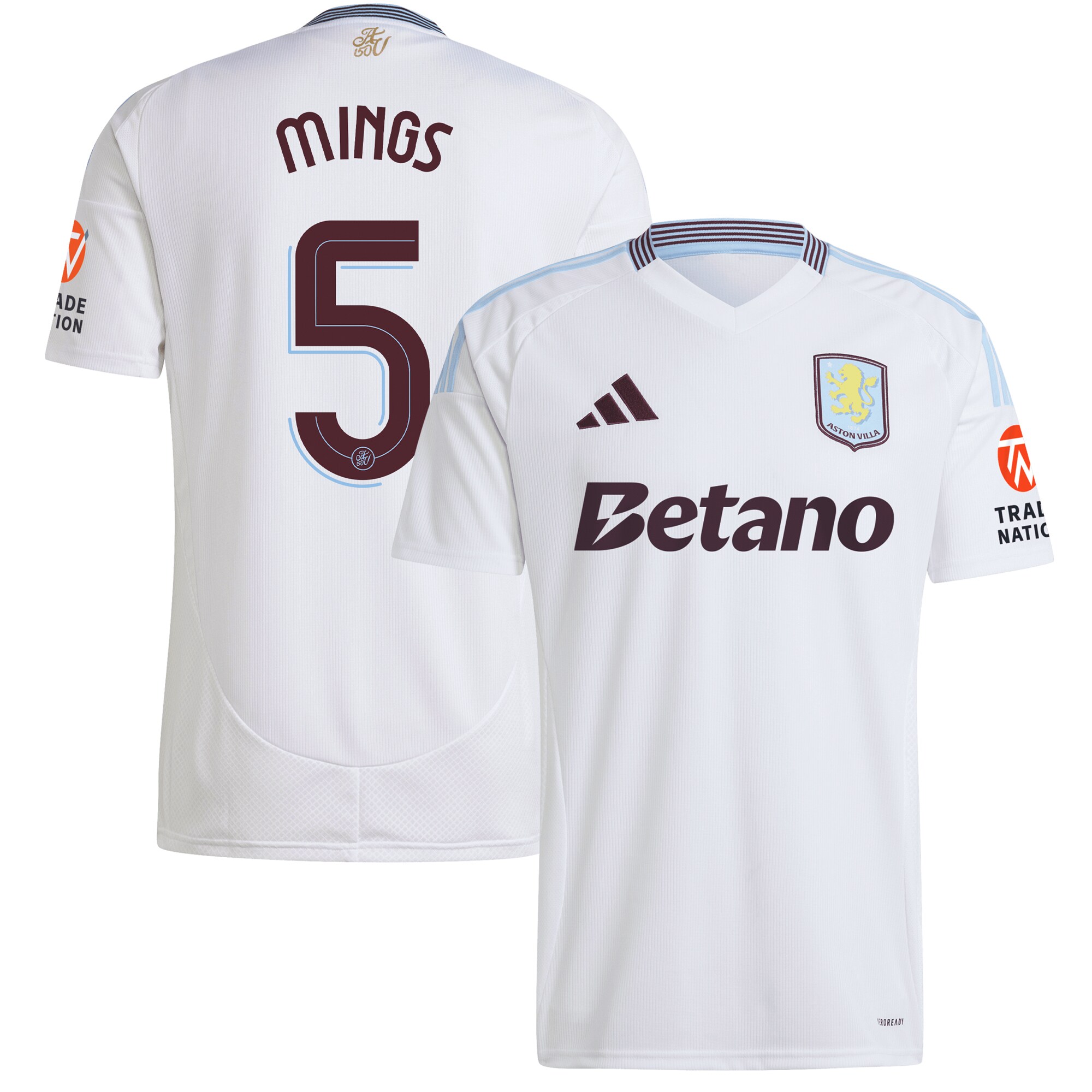 aston villa adidas away shirt 2024-25 with mings 5 cup printing Collection | AVFC Fan Shop Official Jerseys and Shirts
