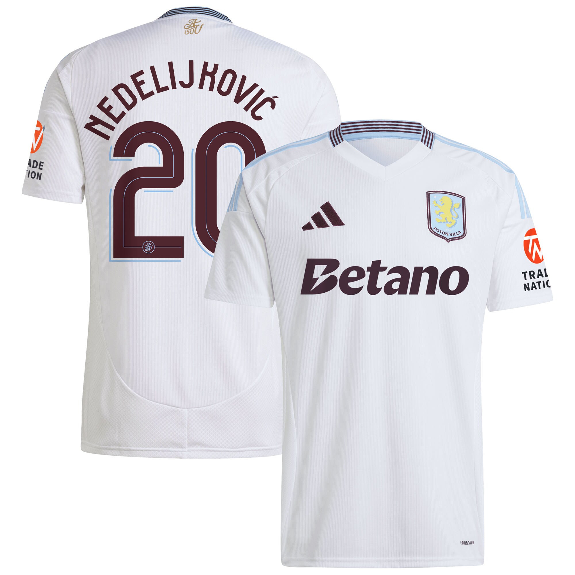 aston villa adidas away shirt 2024-25 with nedeljković 20 cup printing Collection | AVFC Fan Shop Official Jerseys and Shirts