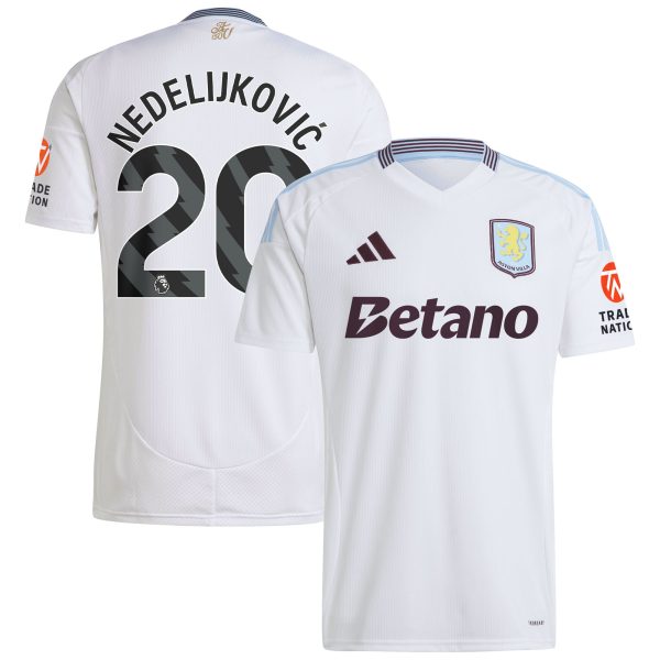 aston villa adidas away shirt 2024-25 with nedeljković 20 printing Collection | AVFC Fan Shop Official Jerseys and Shirts