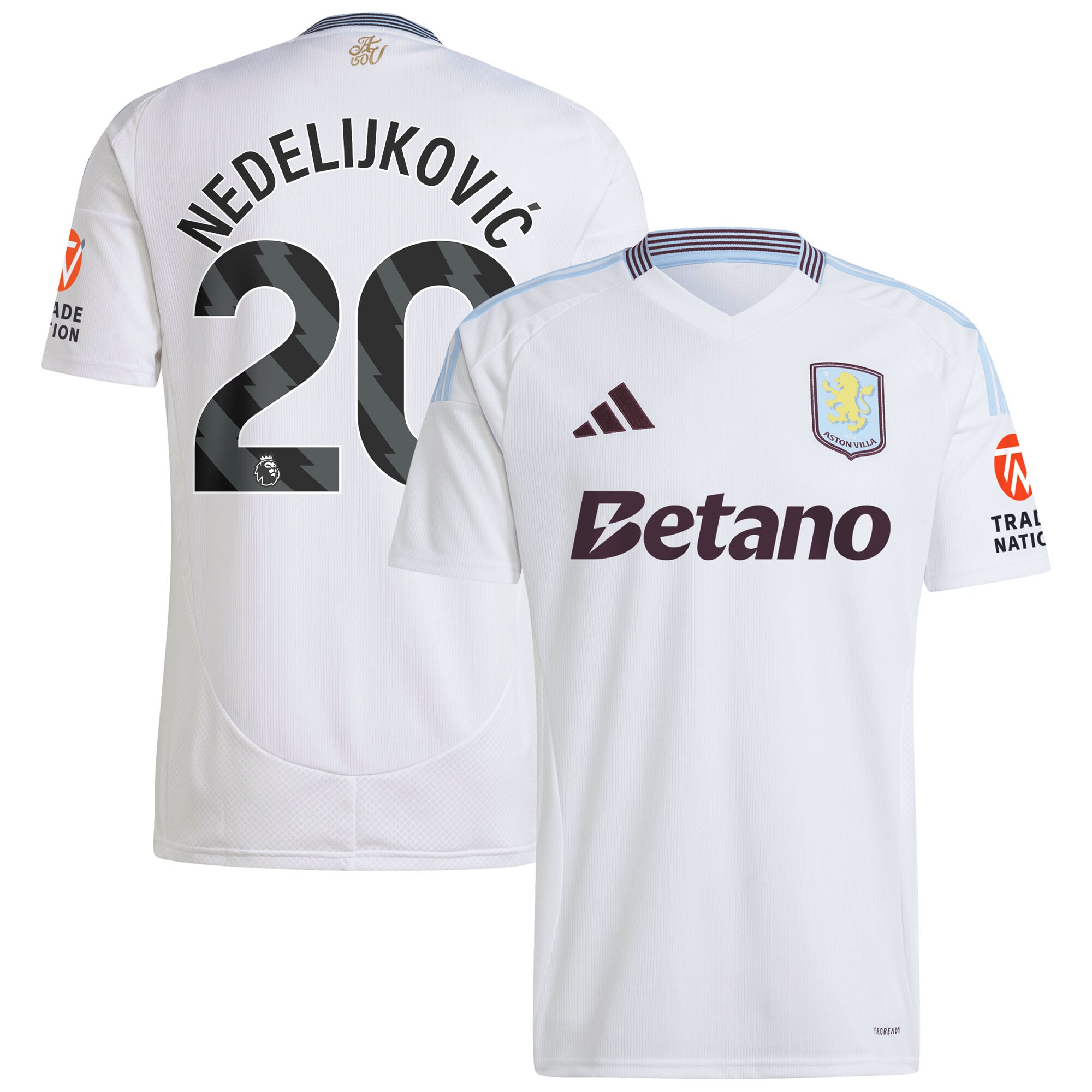 aston villa adidas away shirt 2024-25 with nedeljković 20 printing Collection | AVFC Fan Shop Official Jerseys and Shirts