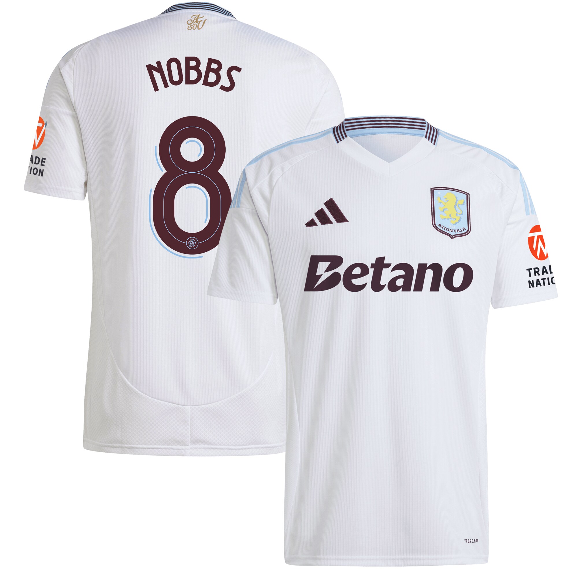 aston villa adidas away shirt 2024-25 with nobbs 8 cup printing Collection | AVFC Fan Shop Official Jerseys and Shirts