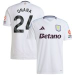 aston villa adidas away shirt 2024-25 with onana 24 printing Collection | AVFC Fan Shop Official Jerseys and Shirts