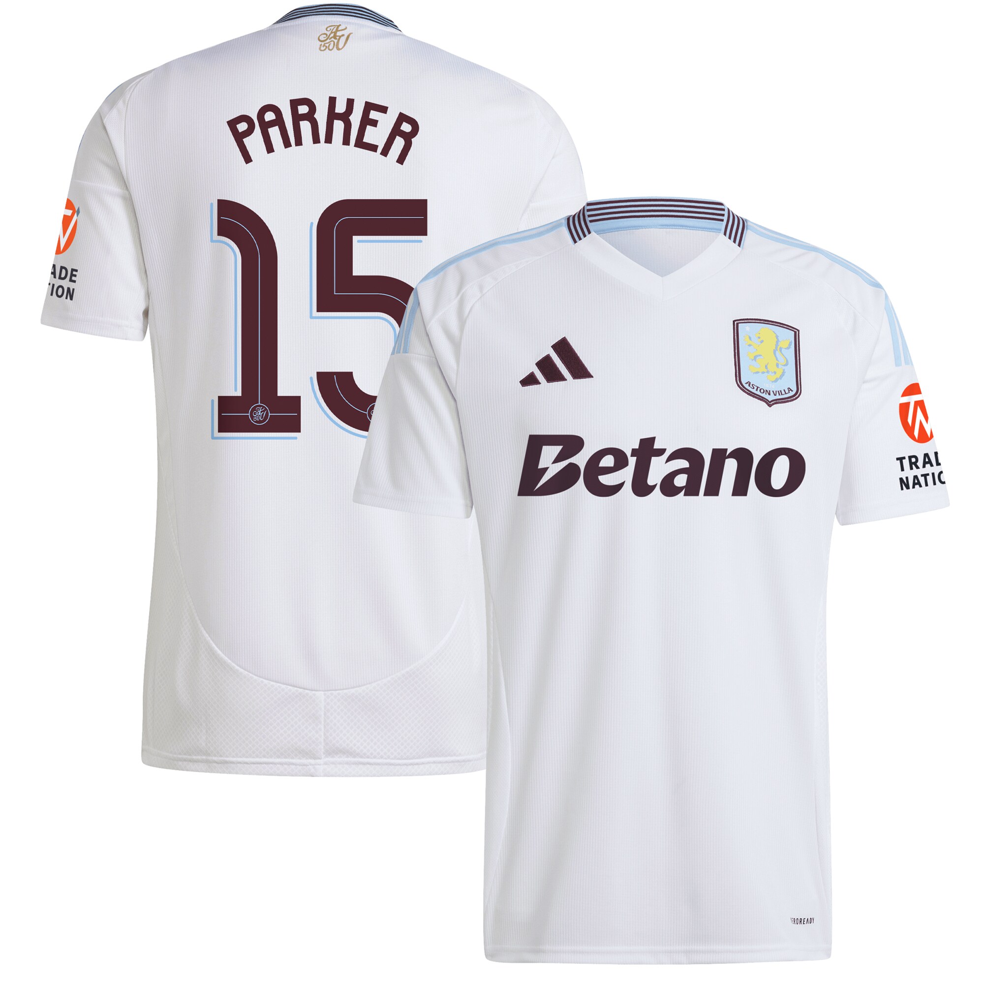 aston villa adidas away shirt 2024-25 with parker 15 cup printing Collection | AVFC Fan Shop Official Jerseys and Shirts