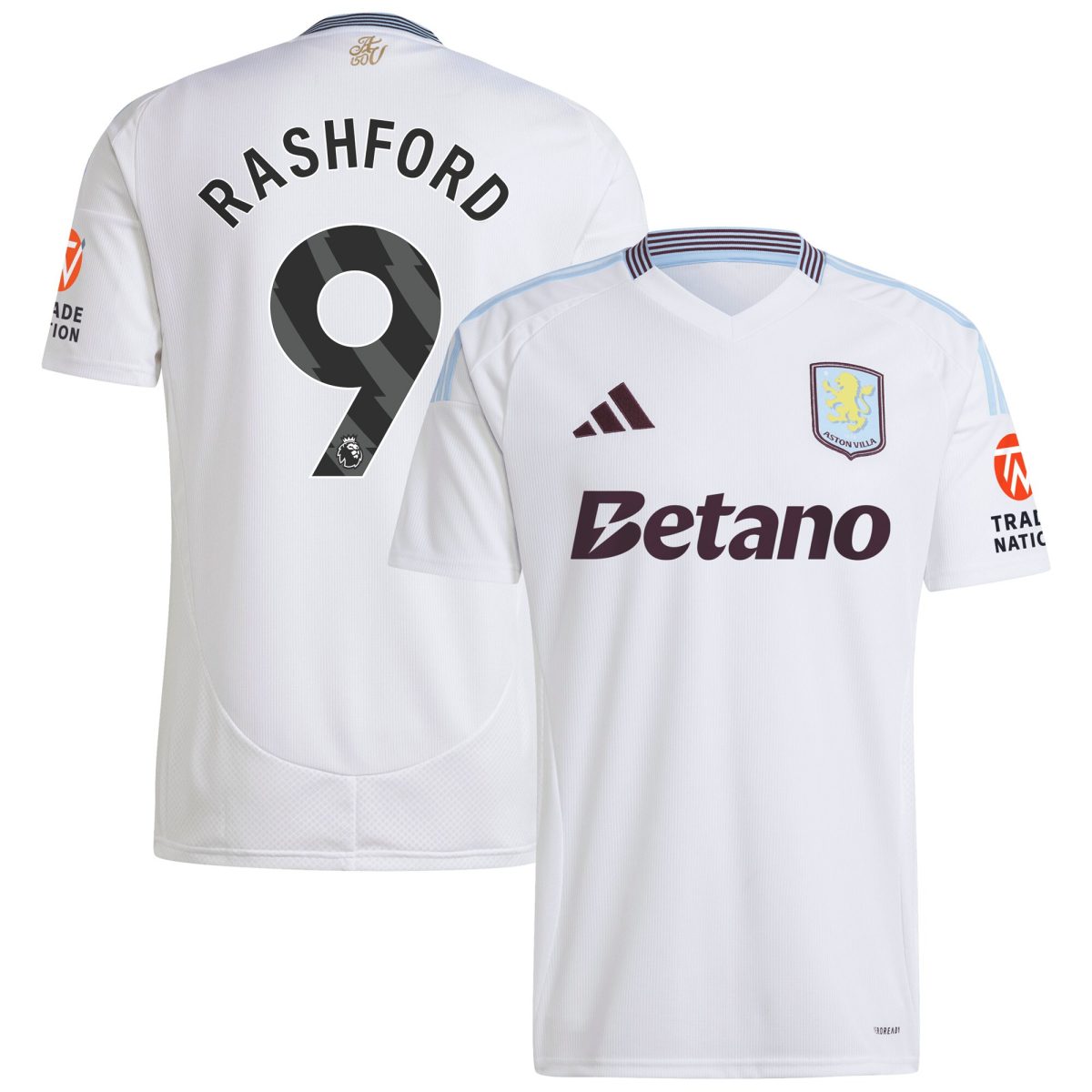 aston villa adidas away shirt 2024-25 with rashford 9 printing Collection | AVFC Fan Shop Official Jerseys and Shirts
