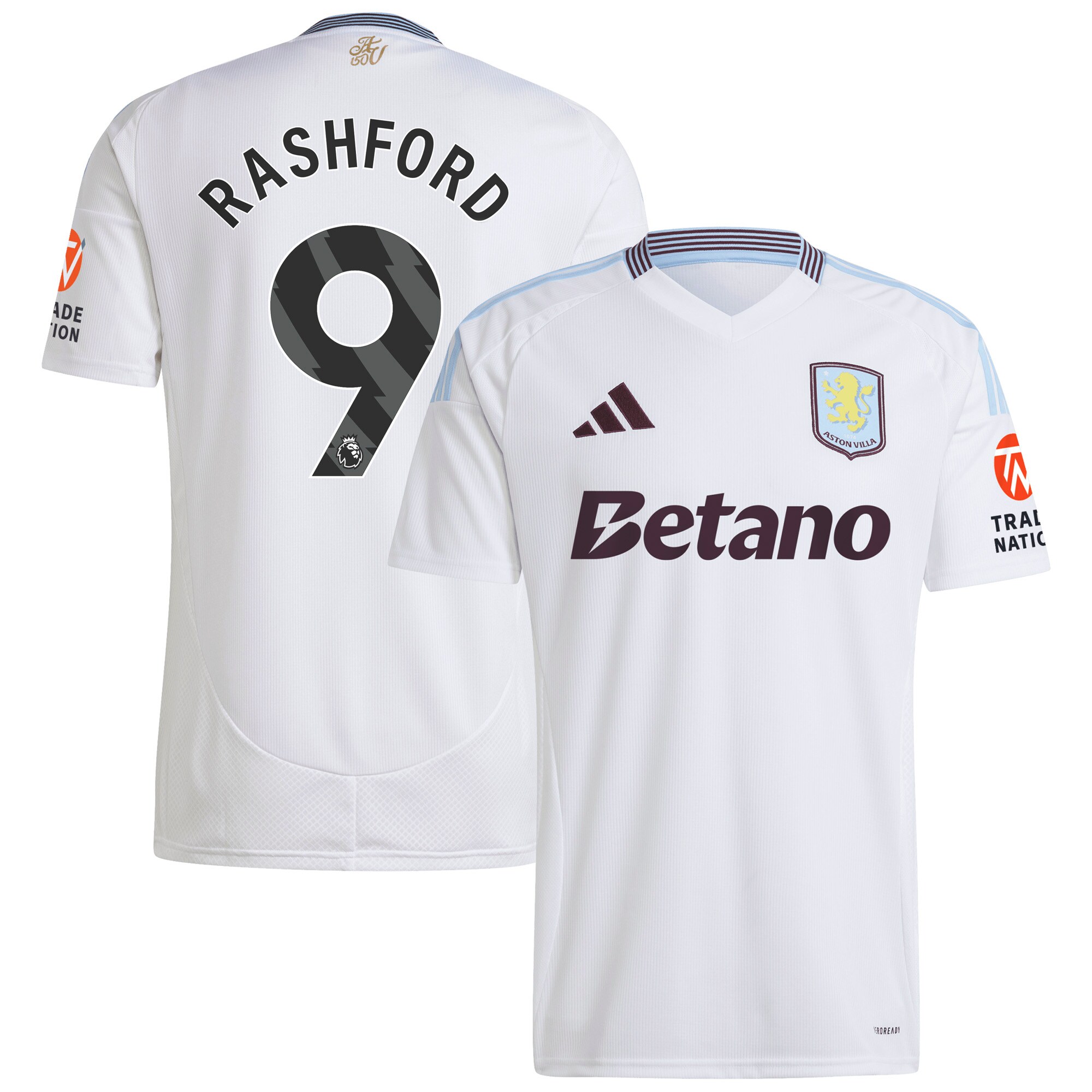 aston villa adidas away shirt 2024-25 with rashford 9 printing Collection | AVFC Fan Shop Official Jerseys and Shirts