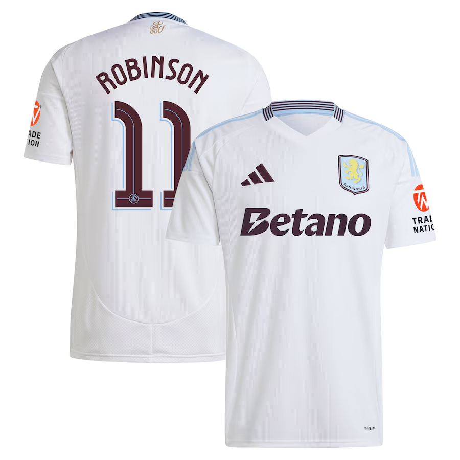 aston villa adidas away shirt 2024-25 with robinson 11 cup printing Collection | AVFC Fan Shop Official Jerseys and Shirts
