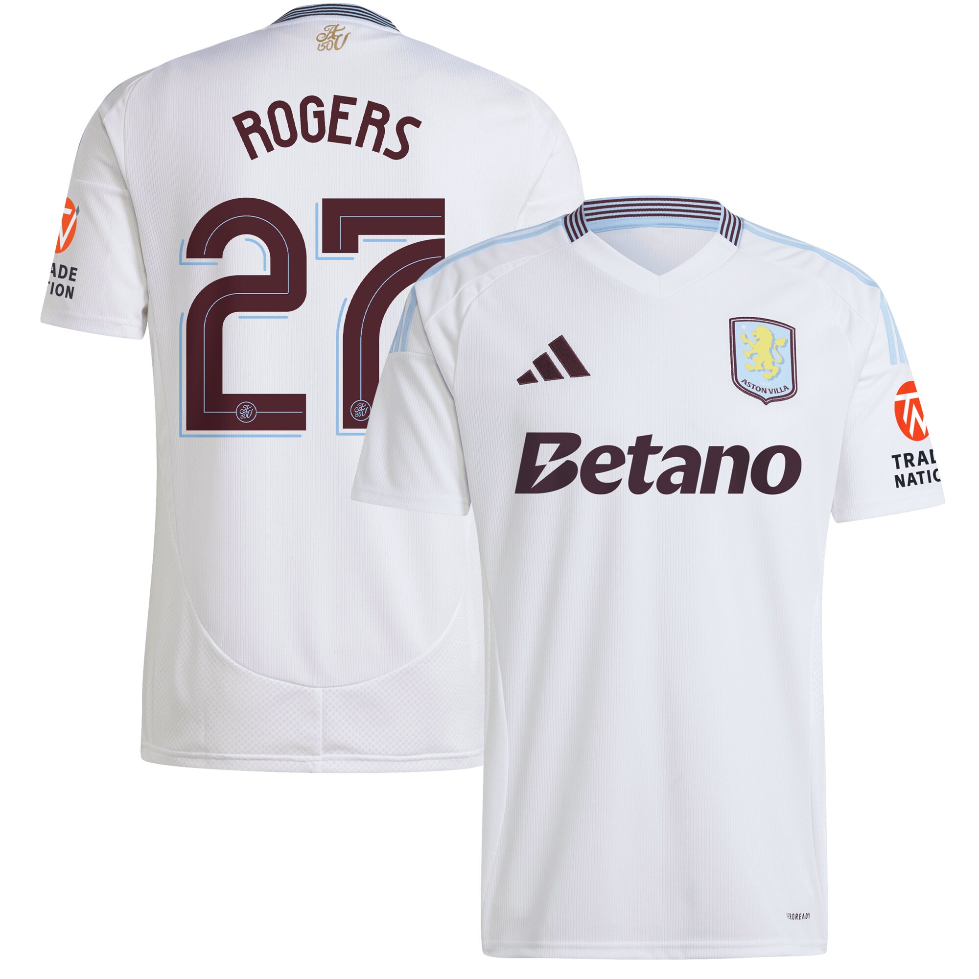 aston villa adidas away shirt 2024-25 with rogers 27 cup printing Collection | AVFC Fan Shop Official Jerseys and Shirts