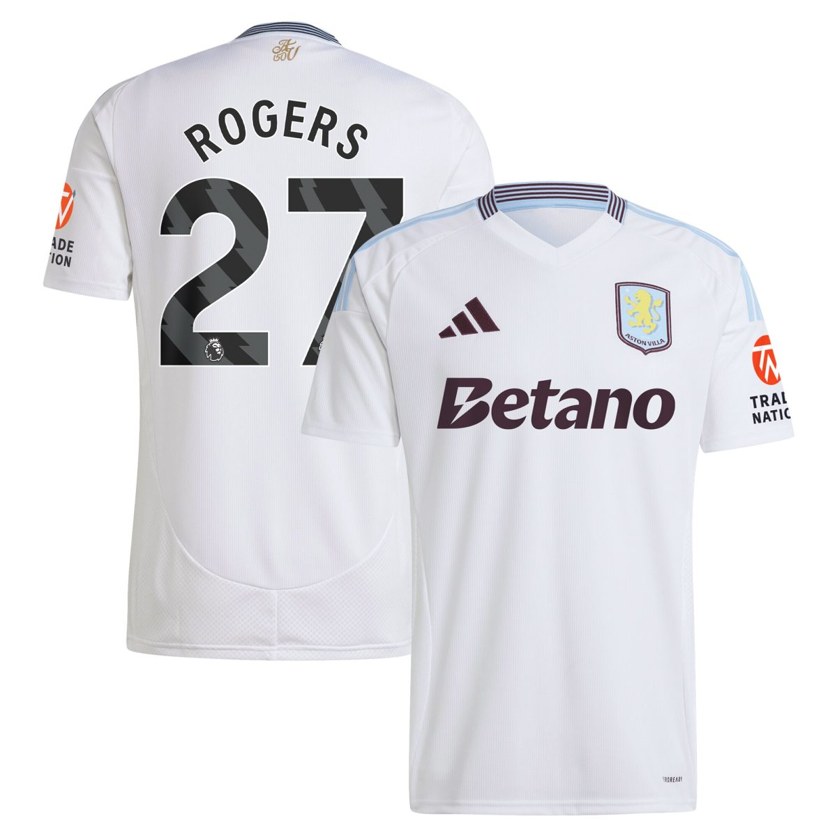 aston villa adidas away shirt 2024-25 with rogers 27 printing Collection | AVFC Fan Shop Official Jerseys and Shirts