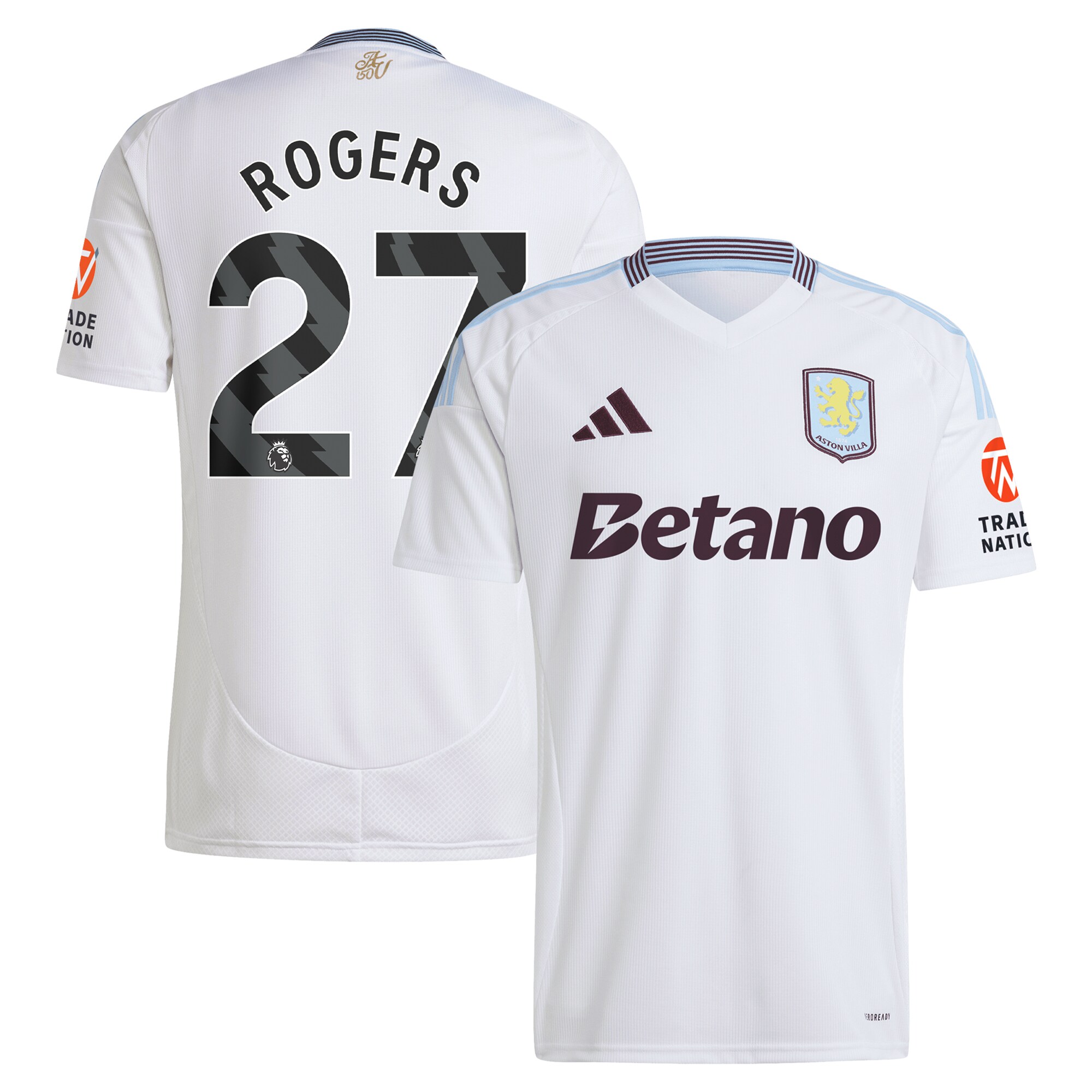 aston villa adidas away shirt 2024-25 with rogers 27 printing Collection | AVFC Fan Shop Official Jerseys and Shirts