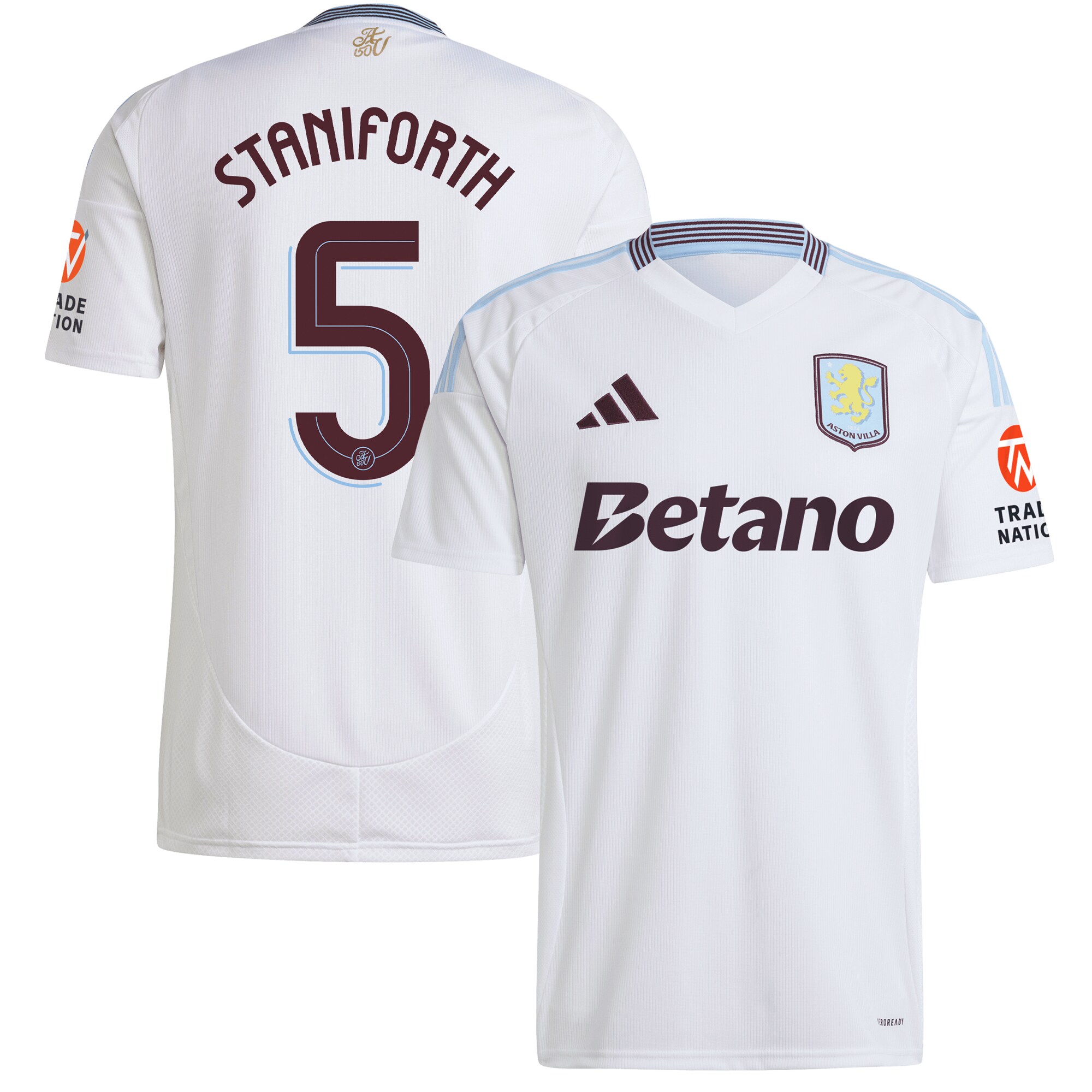 aston villa adidas away shirt 2024-25 with staniforth 5 cup printing Collection | AVFC Fan Shop Official Jerseys and Shirts