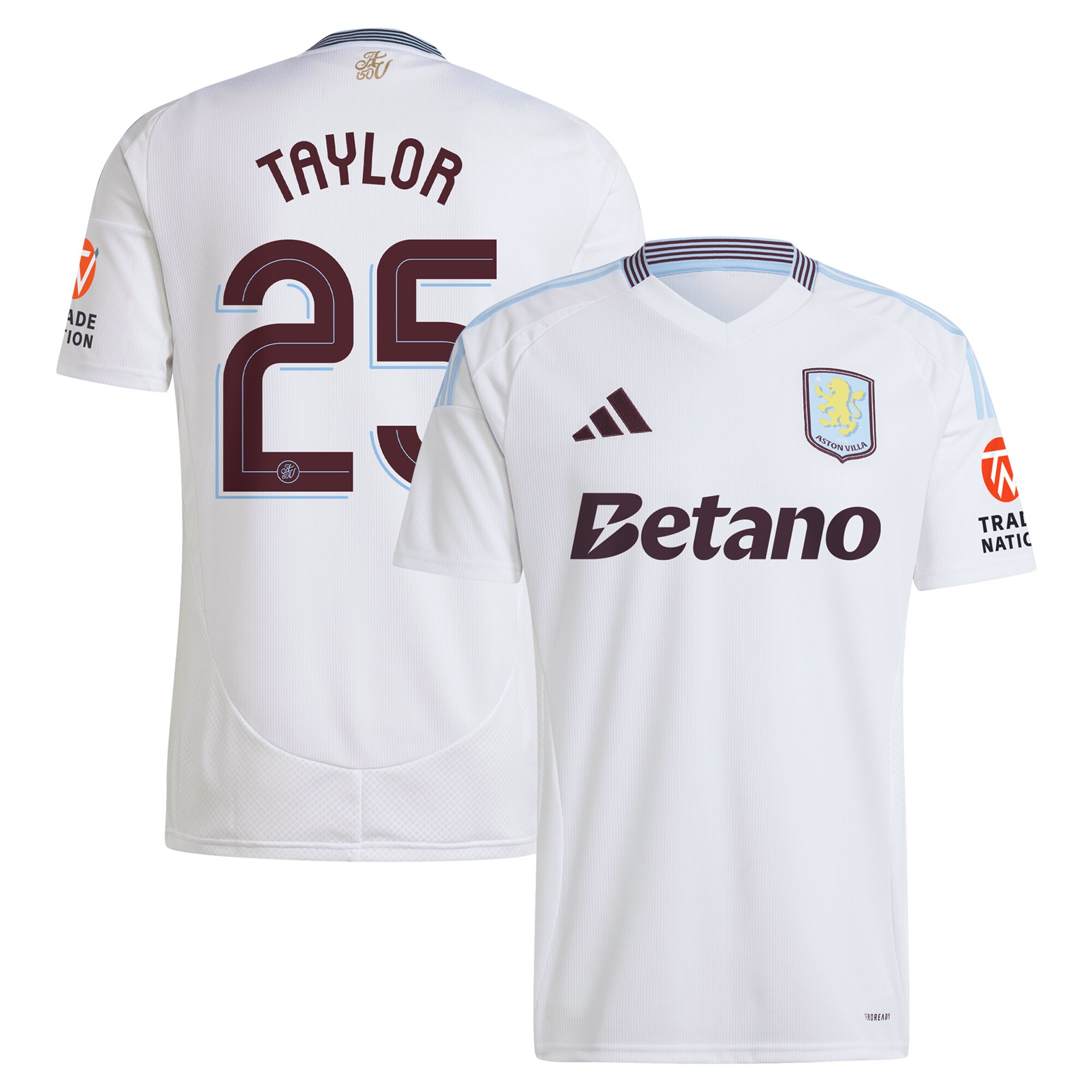 aston villa adidas away shirt 2024-25 with taylor 25 cup printing Collection | AVFC Fan Shop Official Jerseys and Shirts