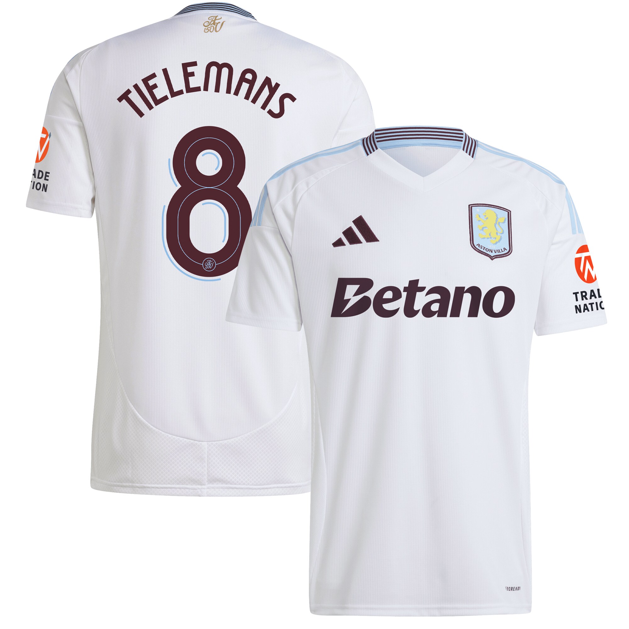 aston villa adidas away shirt 2024-25 with tielemans 8 cup printing Collection | AVFC Fan Shop Official Jerseys and Shirts